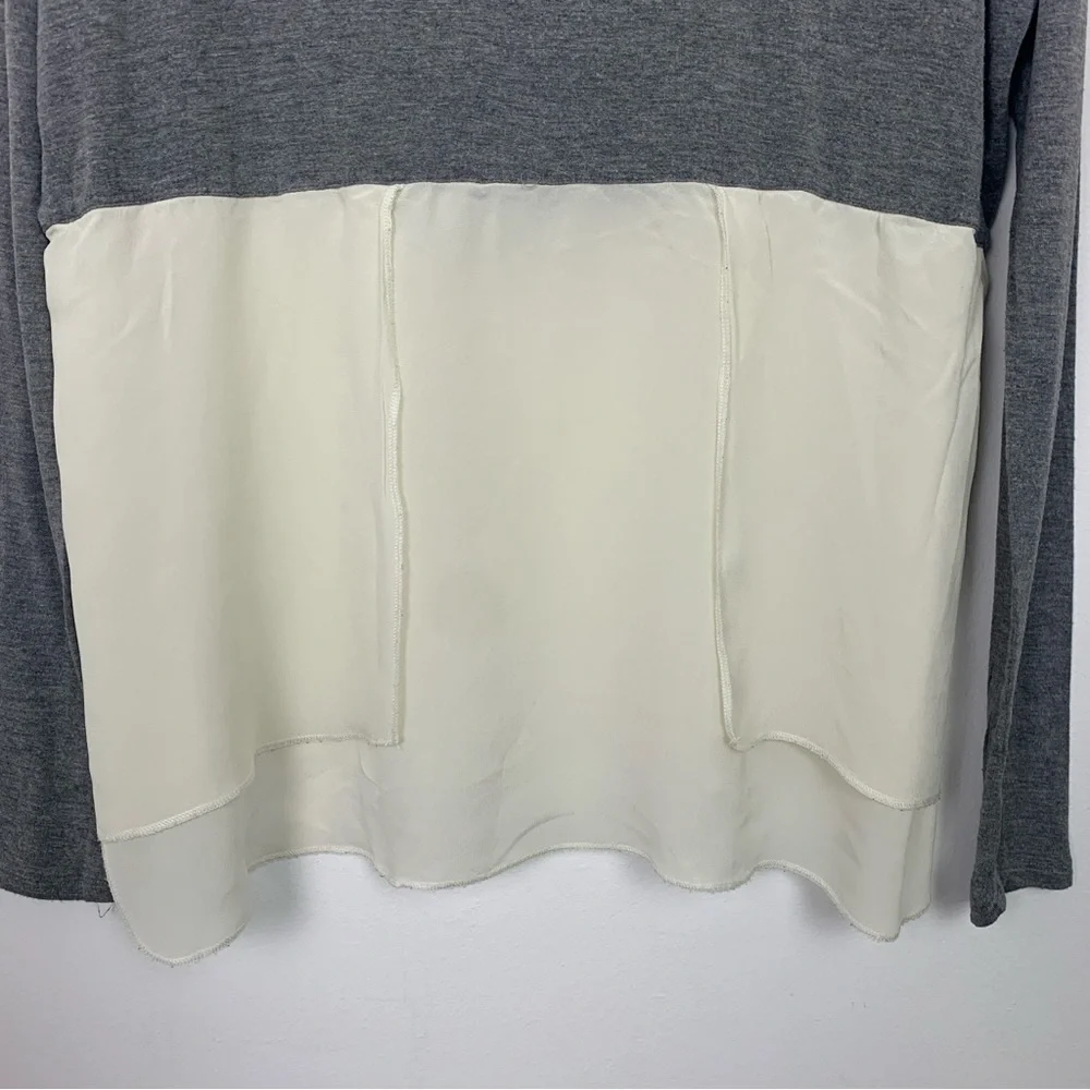 Aritzia Wilfred with Silk Colourblock Tunic Top - Picture 6 of 9
